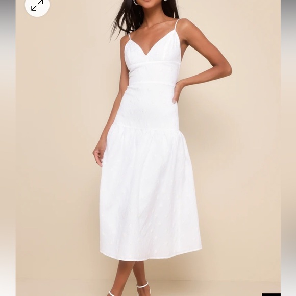 Lulus small white dress - Picture 1 of 1